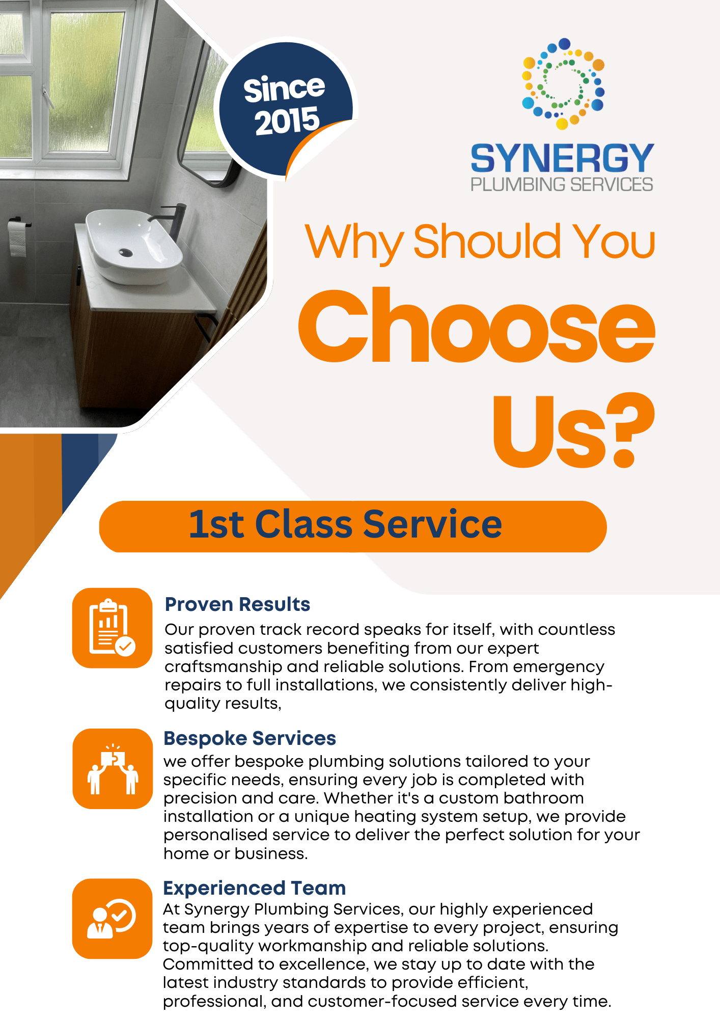About Us - Synergy Plumbing Services